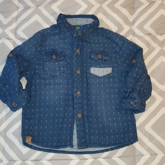 denim shirt for baby boy